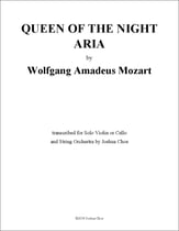 Queen of the Night Aria Orchestra sheet music cover
